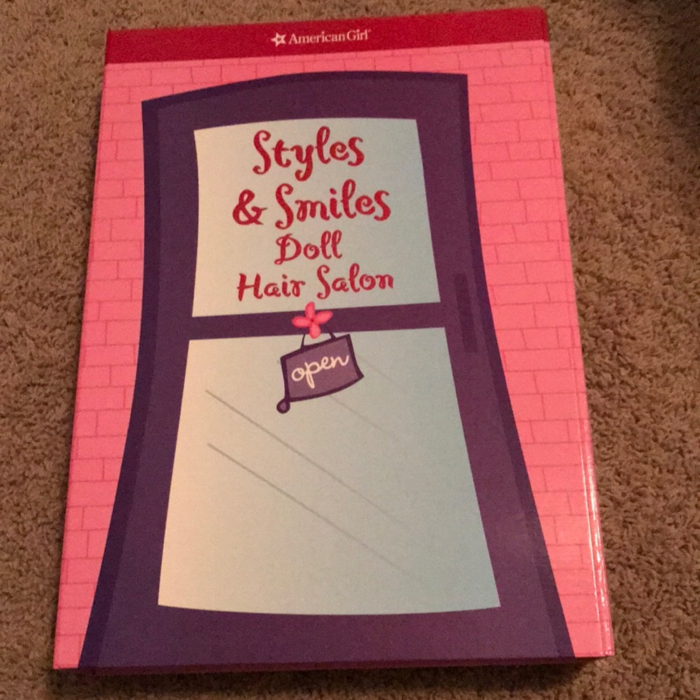 American Girl styles & Smiles doll Hair salon